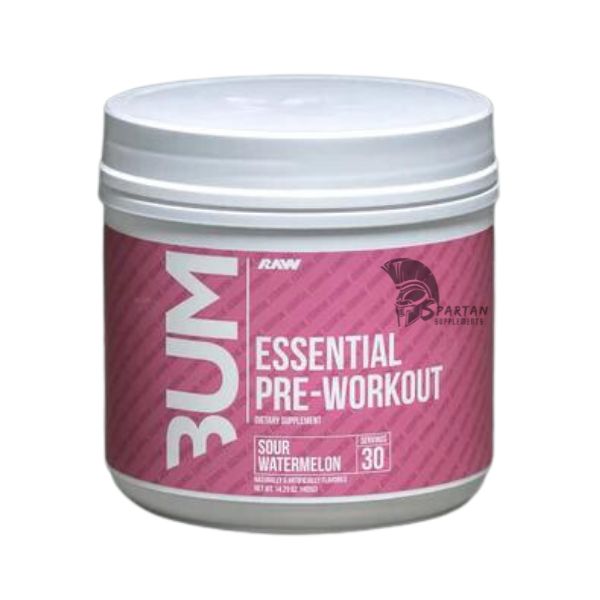 CBUM Essential Pre Workout Raw Nutrition | Spartan Supplements