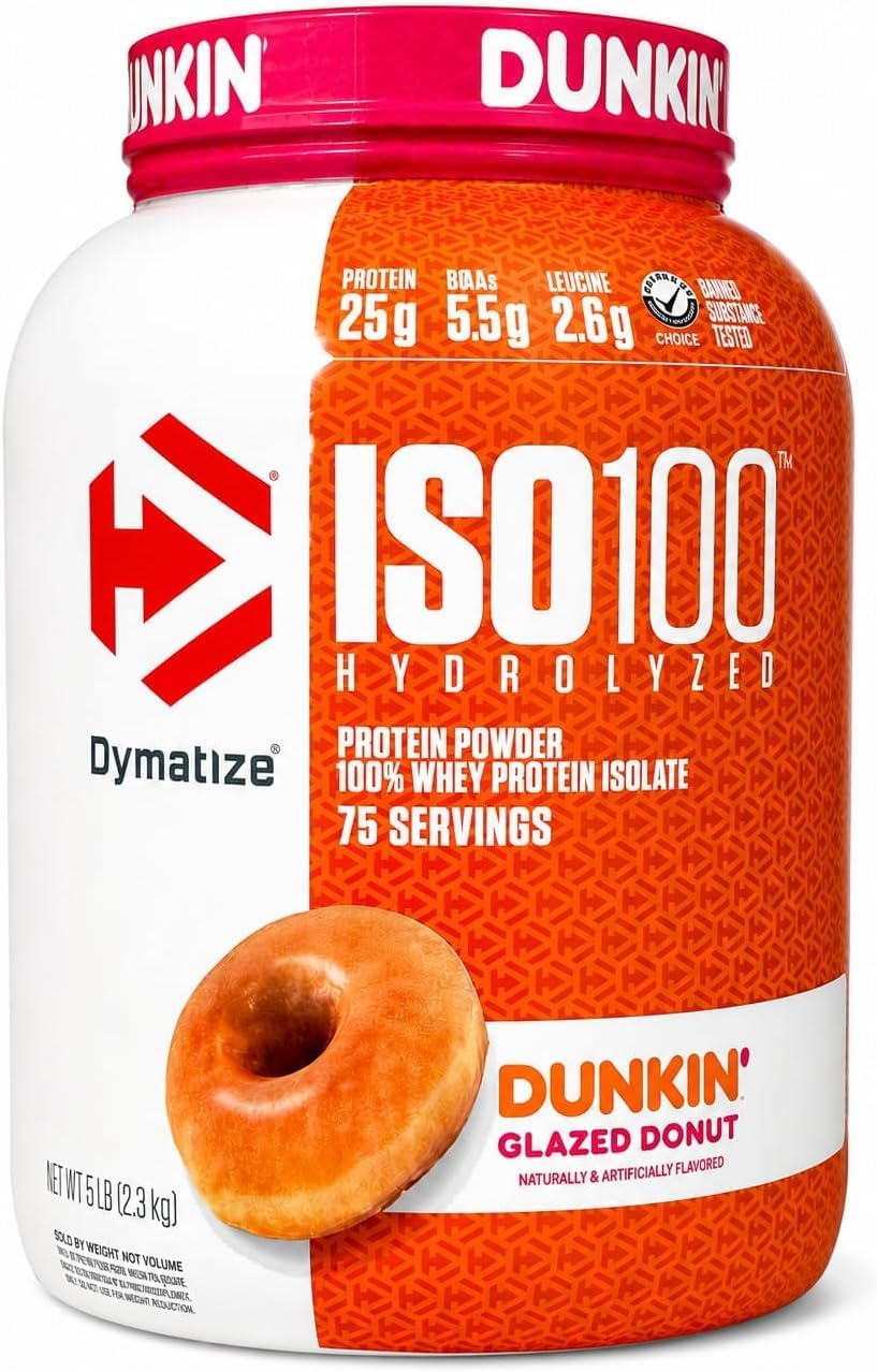 Dymatize ISO100 Hydrolyzed Dunkin' 5 lb