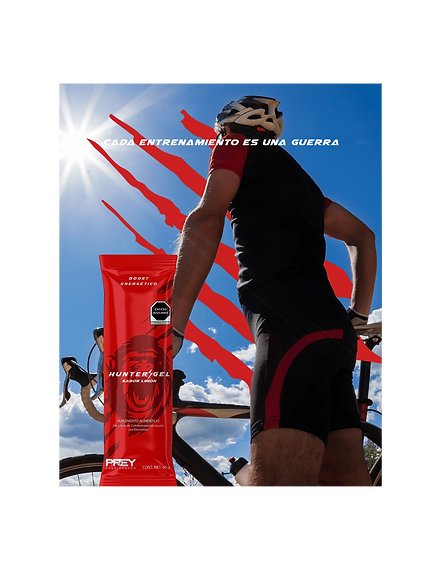 Prey Hunter Gel con Cafeina 60 Gr 1 Pz