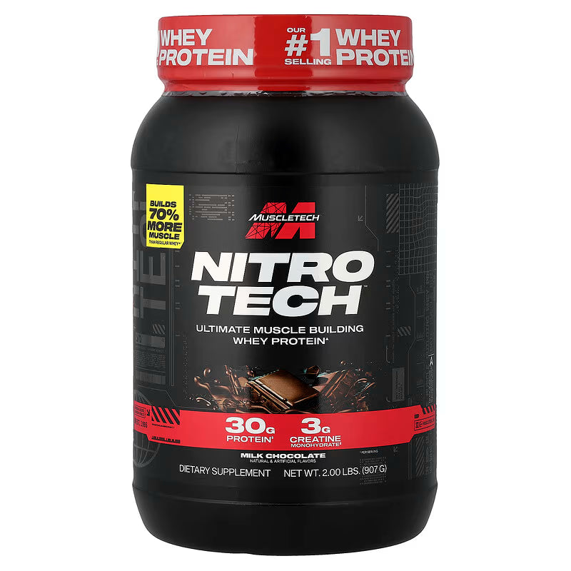 Nitro Tech Whey Protein 2 Libras