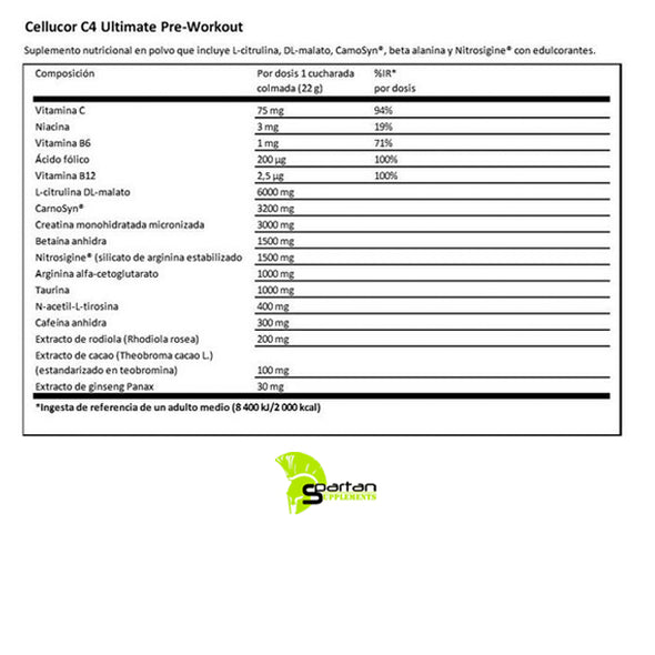 C4 ULTIMATE  20 SERVICIOS