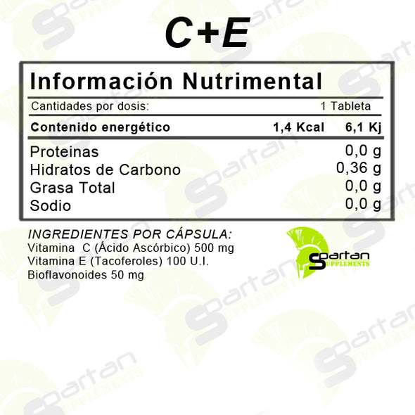 C+E 60 TABLETAS