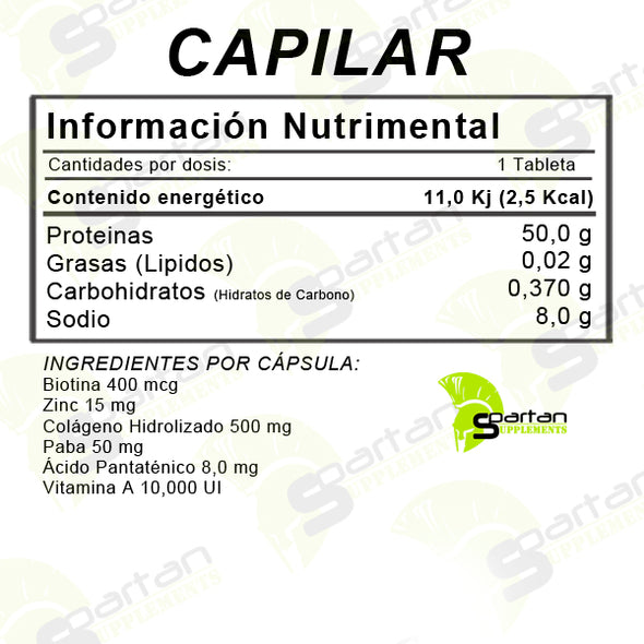 CAPILAR 60 TABLETAS