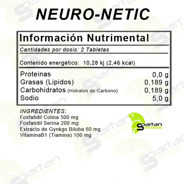 NEURONETIC 90 TABLETAS
